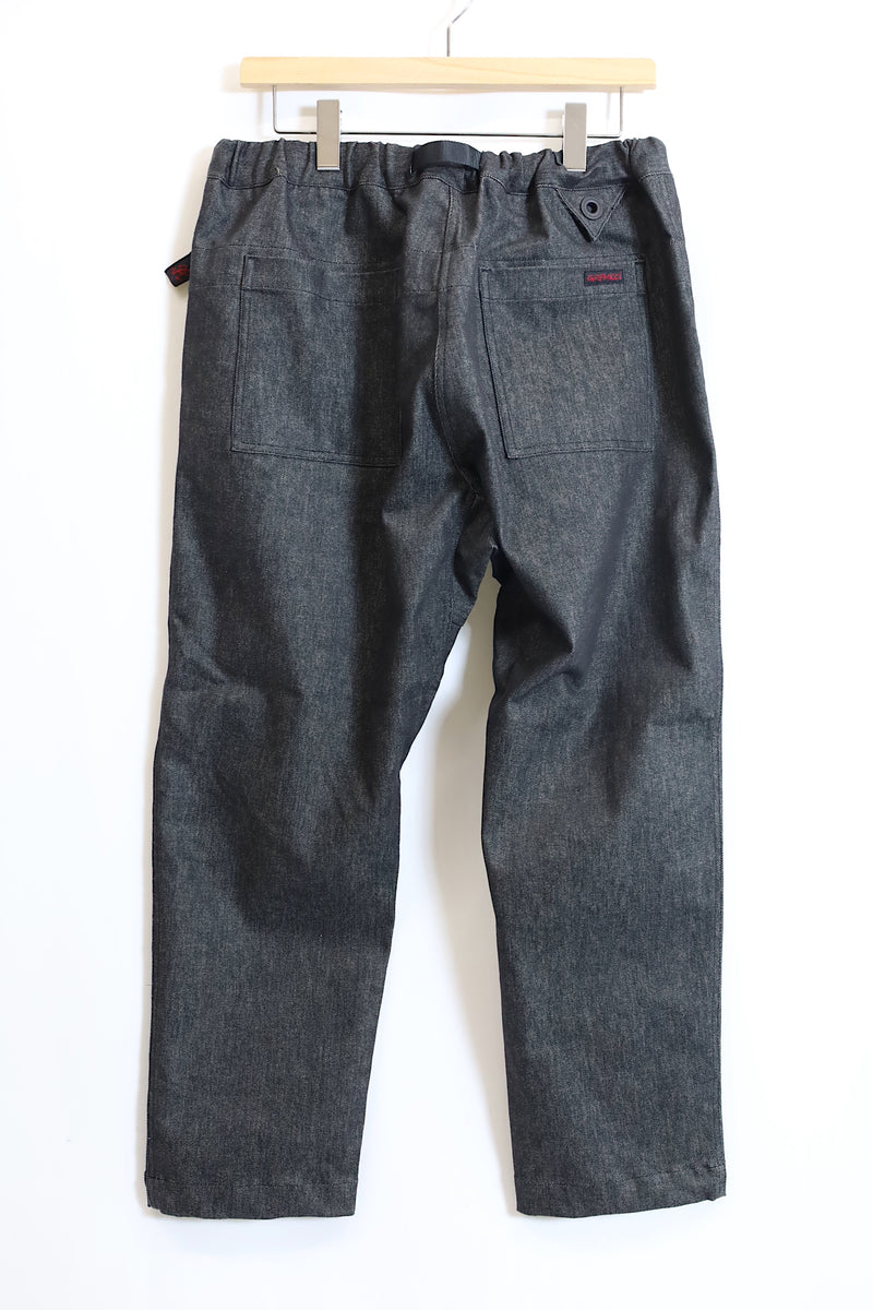 White Mountaineering /WM×GRAMICCI DENIM TAPERED PANTS- WM2473408/BLACK 