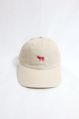 COW BOOKS / Baseball Cap - Beige×Red