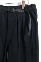 White Mountaineering /WM×GRAMICCI CORDUROY 3 TUCK PANTS- WM2473409/BLACK 