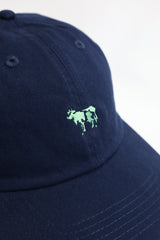 COW BOOKS / Baseball Cap - Navy×Mint