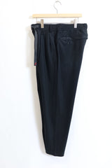 White Mountaineering /WM×GRAMICCI CORDUROY 3 TUCK PANTS- WM2473409/BLACK 