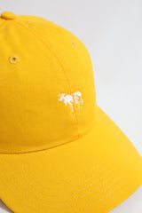 COW BOOKS / Baseball Cap - Yellow×White