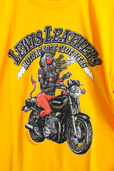 EROSTIKA × LEWIS LEATHERS TEE / YELLOW