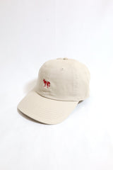 COW BOOKS / Baseball Cap - Beige×Red
