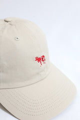 COW BOOKS / Baseball Cap - Beige×Red