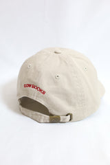 COW BOOKS / Baseball Cap - Beige×Red