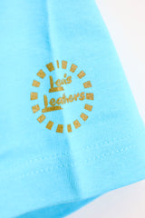 EROSTIKA × LEWIS LEATHERS TEE / AQUA