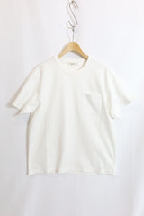 alvana / 空紡　CLASSIC PK TEE SHIRTS - White