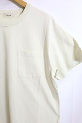 alvana / 空紡　CLASSIC PK TEE SHIRTS - Antique White