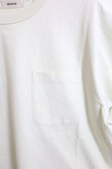 alvana / 空紡　CLASSIC PK TEE SHIRTS - Antique White