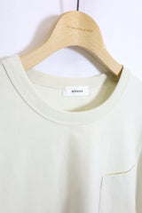 alvana / 空紡　CLASSIC PK TEE SHIRTS - Antique White