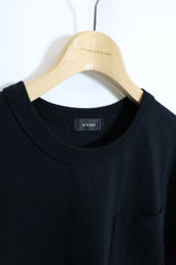 alvana / 空紡　CLASSIC PK TEE SHIRTS - Black