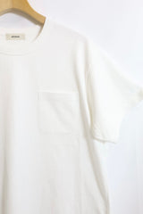 alvana / 空紡　CLASSIC PK TEE SHIRTS - White