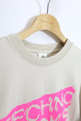 SARCASTIC / Techno Sucks Short Sleeve Tee - Sand