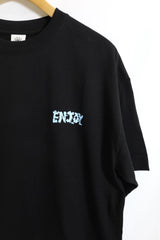 SARCASTIC / Enjoy E Again Short Sleeve Tee - Black