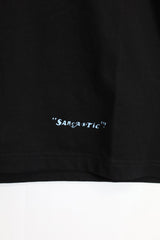 SARCASTIC / Enjoy E Again Short Sleeve Tee - Black