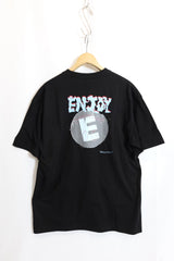 SARCASTIC / Enjoy E Again Short Sleeve Tee - Black