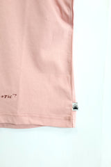 SARCASTIC / Enjoy E Again Short Sleeve Tee - L.Pink