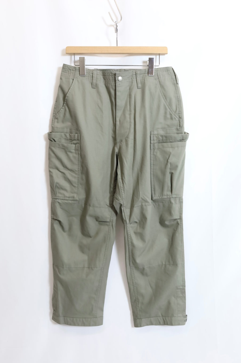 SASSAFRAS / Overgrown Pants 4/5 - Gray（SF-262339） – redtriangle