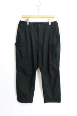 SASSAFRAS / Overgrown Pants 4/5 - Black（SF-262339）