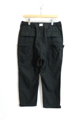 SASSAFRAS / Overgrown Pants 4/5 - Black（SF-262339）