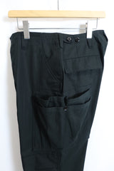 SASSAFRAS / Overgrown Pants 4/5 - Black（SF-262339）