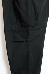SASSAFRAS / Overgrown Pants 4/5 - Black（SF-262339）