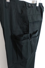 SASSAFRAS / Overgrown Pants 4/5 - Black（SF-262339）