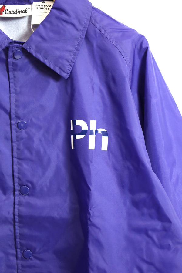 Ph / PHINLAND LOGO (COACH JACKET) redtriangle 別注-Purple
