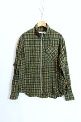 Hombre Nino /  PLAID ZIP SHIRT