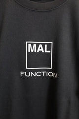 MALFUNCTION / Bleep Tee - Black