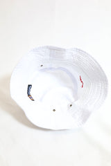 COW BOOKS / Bucket  Hat - White