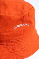 COW BOOKS / Bucket  Hat - Orange