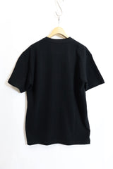 Hombre Nino / S/S PRINT TEE (VOICES SCARY) - BLACK/WHITE