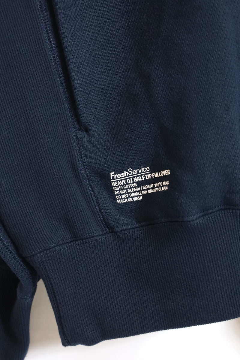 FreshService / Heavy Oz Half Zip Pullover - Navy