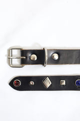 Re-ACT / Studs Narrow Belt 別注- Black