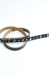 Re-ACT / Studs Narrow Belt 別注- Black