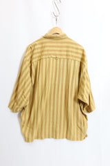 jujudhau / Beack Collar Shirt 1/2 - Stripe