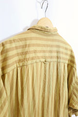 jujudhau / Beack Collar Shirt 1/2 - Stripe