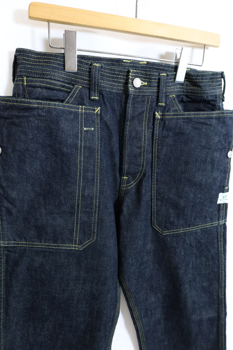 SASSAFRAS / FALL LEAF PANTS (13.5oz Denim) – redtriangle