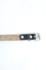 Re-ACT / Studs Umbrella Narrow Long Belt - Black