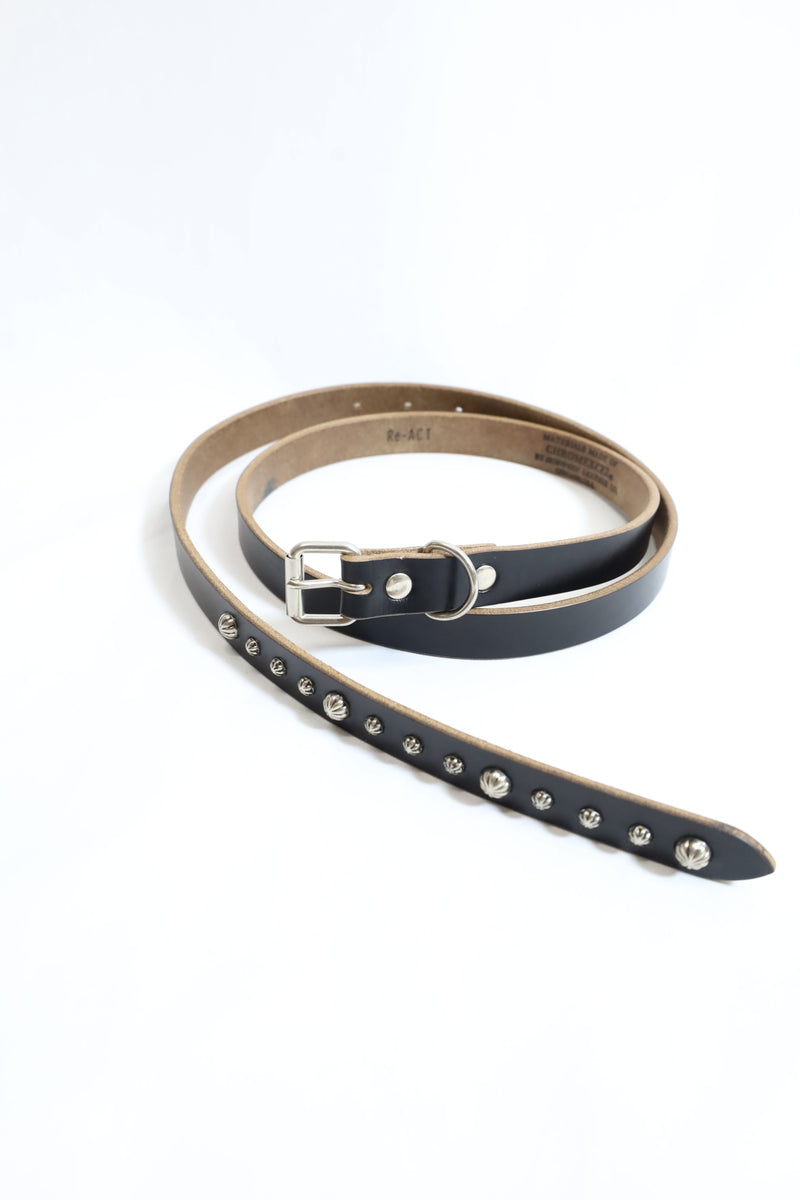Re-ACT / Studs Umbrella Narrow Long Belt - Black – redtriangle