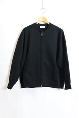 alvana / MASSIVE ZIP CARDIGAN (heavy urake) - Black 