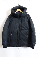 TACOMA FUJI RECORDS × NANGA / AURORA TEX DOWN JACKET “Art Science Thought Nature” ver. - Black 