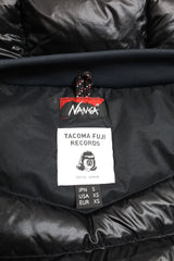 TACOMA FUJI RECORDS × NANGA / AURORA TEX DOWN JACKET “Art Science Thought Nature” ver. - Black 