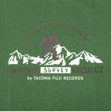 TACOMA FUJI RECORDS / BIGFOOT SURVEY PROJECT my friends  designed by Jerry UKAI -Forest Green