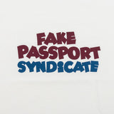 TACOMA FUJI RECORDS / FAKE PSSPORT SYNDICATE -White