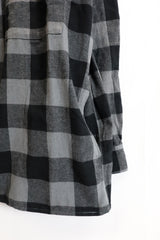 NANGA/BUFFALO CHECK W PK SHIRT  - Black