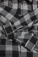 NANGA/BUFFALO CHECK W PK SHIRT  - Black