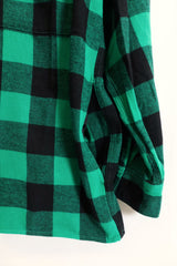 NANGA/BUFFALO CHECK W PK SHIRT  - Green